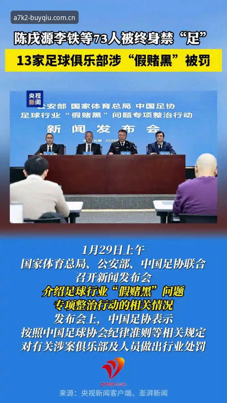 揭秘足协第三批禁足名单背后：65人遭重罚，中国足球反腐风暴远未结束